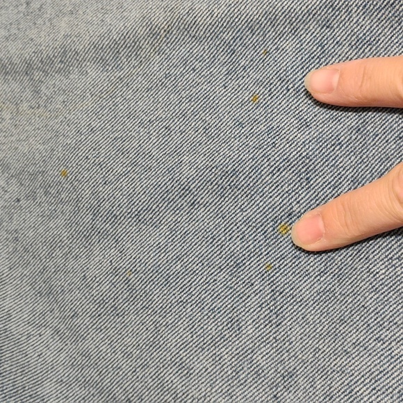 SALE! RARE! UCLA Chalk Line Full Zip Up Denim Jacket Sz.L (X-64 CRATE) - Picture 15 of 16